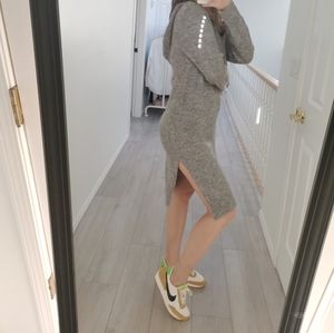 like new hm sweater dress with hood